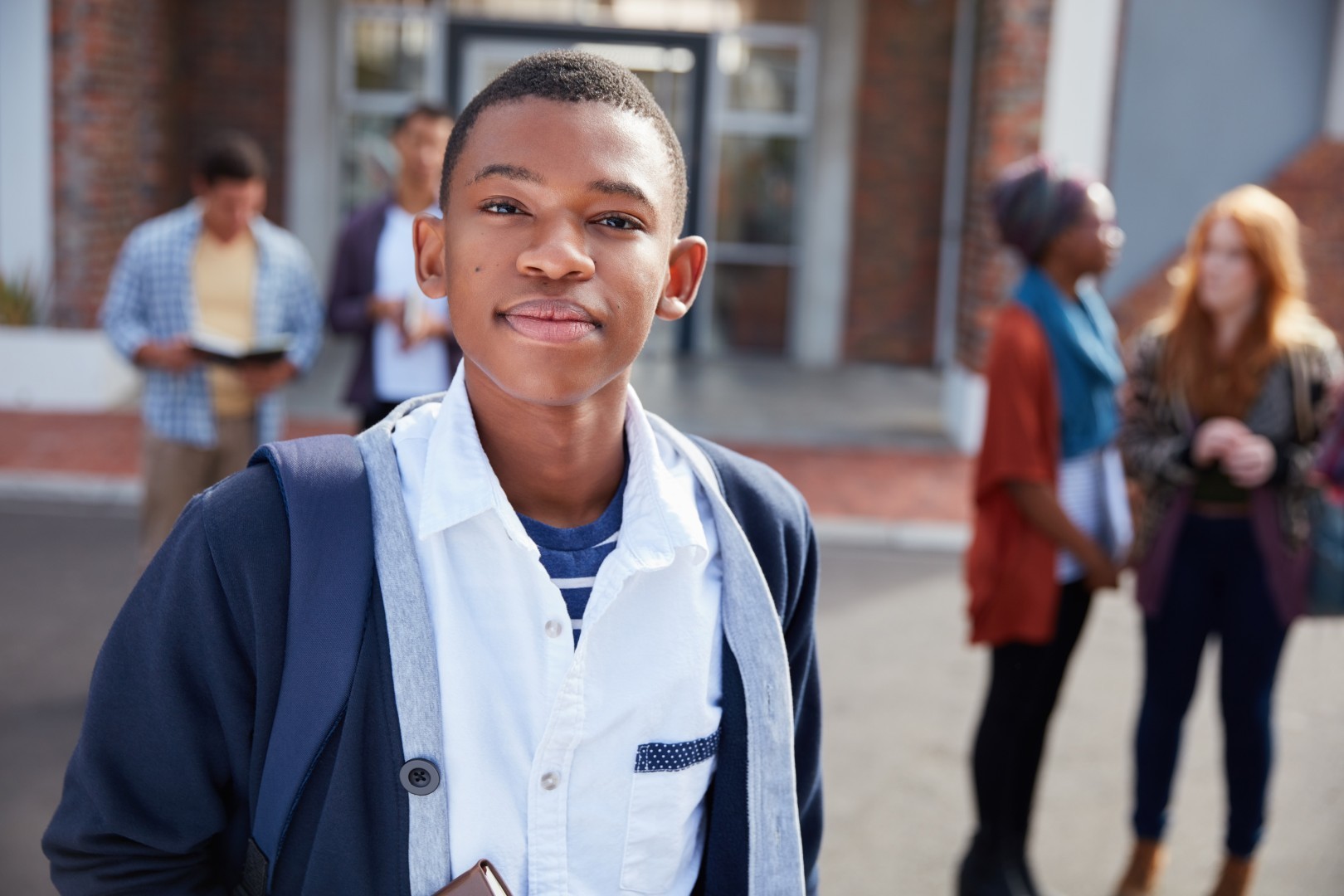 Students engaging in school activities